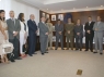 Ex-presidente e aposentados s�o homenageados