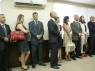 Ex-presidente e aposentados s�o homenageados