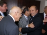 Ex-presidente e aposentados s�o homenageados