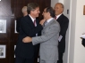 Ex-presidente e aposentados s�o homenageados